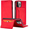 Hurtel Magnet Card Case case for Samsung Galaxy S23+ flip cover wallet stand red - (MAGNET CARD SAMSUNG S23 PLUS RED)