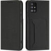 Hurtel Magnet Card Case Case for Xiaomi Redmi Note 11 Pro Pouch Wallet Card Holder Black - (Magnet Card Xiaomi Redmi Note 11 PRO Global Black)