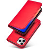 Hurtel Magnet Card Case for iPhone 12 Pro Pouch Card Wallet Card Holder Red - (Magnet Card iPhone 12 Pro Red)