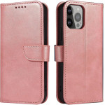 Hurtel Magnet Case Cover for Xiaomi Redmi Note 12 Cover with Flip Wallet Stand Pink - (MAGNET CASE Xiaomi Redmi Note 12 4G PINK)