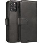 Hurtel Magnet Case elegant case case cover with a flap and stand function for Motorola Moto E32 black - (Magnet Case MOTOROLA MOTO E32 BLACK)