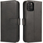 Hurtel Magnet Case elegant case case cover with a flap and stand function Poco M4 Pro 5G black - (Magnet Case POCO M4 PRO 5G Black)