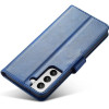 Hurtel Magnet Case Elegant Case Cover Flip Cover Samsung Galaxy S22 + (S22 Plus) Blue - (Magnet Case Samsung S22 Plus Blue)