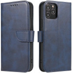Hurtel Magnet Case elegant case cover with a flap and stand function for Samsung Galaxy A03s (166.5) blue - (Magnet Case Samsung A03S (166.5) Blue)