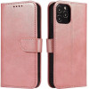 Hurtel Magnet Case elegant case cover with a flap and stand function for Samsung Galaxy A03s (166.5) pink - (Magnet Case Samsung A03S (166.5) Pink)