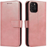 Hurtel Magnet Case elegant case cover with a flap and stand function for Samsung Galaxy A03s (166.5) pink - (Magnet Case Samsung A03S (166.5) Pink)