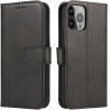 Hurtel Magnet Case with flap and wallet for Tecno Pop 7 - black - (Magnet Case TECNO Pop 7 Black)