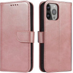 Hurtel Magnet Case with flap for Samsung Galaxy A36 - pink - (Magnet Case Samsung Galaxy A36 Pink)