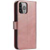 Hurtel Magnet Case with Flip for Samsung Galaxy S24 FE - Pink - (Magnet Case Samsung Galaxy S24 FE Pink)