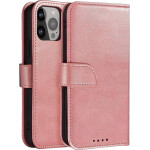 Hurtel Magnet Case with Flip for Samsung Galaxy S25 Ultra - Pink - (Magnet Case Samsung Galaxy S25 Ultra Pink)