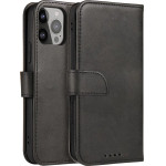 Hurtel Magnet Case with Flip for Samsung Galaxy S25+ - Black - (Magnet Case Samsung Galaxy S25+ Black)