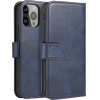Hurtel Magnet Case with Flip for Samsung Galaxy S25+ - Blue - (Magnet Case Samsung Galaxy S25+ Blue)