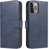 Hurtel Magnet Case with Flip for Samsung Galaxy S25+ - Blue - (Magnet Case Samsung Galaxy S25+ Blue)