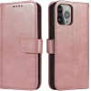 Hurtel Magnet Case with Flip for Samsung Galaxy S25+ - Pink - (Magnet Case Samsung Galaxy S25+ Pink)