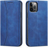 Hurtel Magnet Fancy Case Case for iPhone 12 Pro Max Pouch Card Wallet Card Stand Blue - (Magnet Fancy iPhone 12 Pro Max Blue)