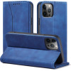Hurtel Magnet Fancy Case Case for iPhone 12 Pro Max Pouch Card Wallet Card Stand Blue - (Magnet Fancy iPhone 12 Pro Max Blue)