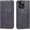 Hurtel Magnet Fancy Case Case for iPhone 13 Pro Max Pouch Wallet Card Holder Black - (Magnet Fancy iPhone 13 Pro Max Black)