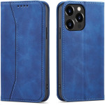 Hurtel Magnet Fancy Case case for iPhone 14 Pro Max cover with flip wallet stand blue - (Magnet Fancy IPHONE 14 PRO MAX BLUE)