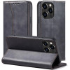 Hurtel Magnet Fancy Case case for iPhone 14 Pro Max flip cover wallet stand black - (Magnet Fancy IPHONE 14 PRO MAX BLACK)