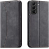 Hurtel Magnet Fancy Case Case for Samsung Galaxy S22 + (S22 Plus) Pouch Wallet Card Holder Black - (Magnet Fancy Samsung S22 PLUS Black)