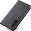 Hurtel Magnet Fancy Case Case for Samsung Galaxy S22 + (S22 Plus) Pouch Wallet Card Holder Black - (Magnet Fancy Samsung S22 PLUS Black)