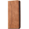 Hurtel Magnet Fancy Case for Samsung Galaxy S23+ flip cover wallet stand brown - (MAGNET FANCY SAMSUNG S23 PLUS BROWN)