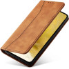 Hurtel Magnet Fancy Case for Samsung Galaxy S23+ flip cover wallet stand brown - (MAGNET FANCY SAMSUNG S23 PLUS BROWN)