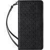 Hurtel Magnet Strap Case Case for Samsung Galaxy S22 + (S22 Plus) Pouch Wallet + Mini Lanyard Pendant Black - (Magnet Strap Samsung S22 PLUS Black)