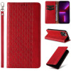 Hurtel Magnet Strap Case for Samsung Galaxy S23+ Flip Wallet Mini Lanyard Stand red - (MAGNET STRAP SAMSUNG S23 PLUS RED)