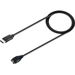 Hurtel Magnetic Charger for Garmin Smartwatches with USB-C - Black - (4.2)