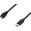 Hurtel Magnetic Charger for Garmin Smartwatches with USB-C - Black - (4.2)