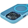 Hurtel Magnetic Collection MagSafe case for iPhone 16 - light blue - (Fashion Case MagSafe for iPhone 16 Blue)
