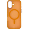 Hurtel Magnetic Collection MagSafe iPhone 16 Case - Orange - (Fashion Case MagSafe for iPhone 16 Orange)