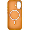 Hurtel Magnetic Collection MagSafe iPhone 16 Case - Orange - (Fashion Case MagSafe for iPhone 16 Orange)