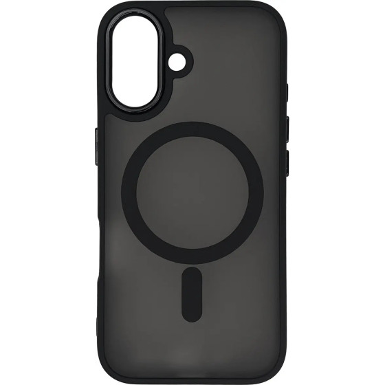 Hurtel Magnetic Collection MagSafe iPhone 16 Plus Case - Black - (Fashion Case MagSafe for iPhone 16 Plus Black)