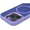 Hurtel Magnetic Collection MagSafe iPhone 16 Pro Case - Purple - (Fashion Case MagSafe for iPhone 16 Pro Purple)