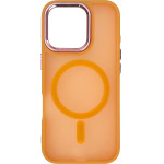 Hurtel Magnetic Collection MagSafe iPhone 16 Pro Max Case - Orange - (Fashion Case MagSafe for iPhone 16 Pro Max Orange)
