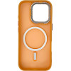 Hurtel Magnetic Collection MagSafe iPhone 16 Pro Max Case - Orange - (Fashion Case MagSafe for iPhone 16 Pro Max Orange)