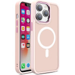 Hurtel Magnetic Color Matte Case for iPhone 15 Pro Max - pink - (Color Matte Case iPhone 15 Pro Max Pink)