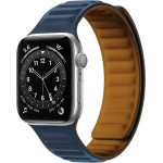 Hurtel Magnetic Strap Strap for Watch 7/8/9 41mm Magnetic Band Bracelet Bracelet Blue - (Magnetic Strap 1 Apple Watch 7 41 Blue)