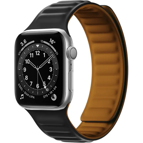 Hurtel Magnetic Strap Strap for Watch 7/8/9 41mm Magnetic Wristband Bracelet Bracelet Black