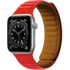 Hurtel Magnetic Strap Strap for Watch 7/8/9 41mm Magnetic Wristband Bracelet Bracelet Red