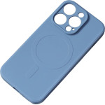 Hurtel MagSafe compatible silicone case for iPhone 15 Plus Silicone Case - navy blue - (Silicone case iPhone 15 Plus Magsafe Dark Blue)