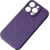 Hurtel MagSafe Compatible Silicone Case for iPhone 15 Plus Silicone Case - Purple - (Silicone case iPhone 15 Plus Magsafe Deep Purple)