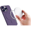 Hurtel MagSafe Woven Case for iPhone 14 Pro - navy blue - (Woven Case iPhone 14 Pro Navy Blue)