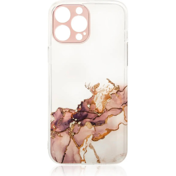 Hurtel Marble Case Cover for Xiaomi Redmi Note 11 Pro Gel Cover Marble Brown