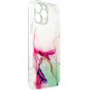 Hurtel Marble Case for iPhone 12 Pro Max Gel Cover Mint Marble