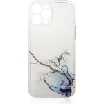 Hurtel Marble Case for Xiaomi Redmi Note 11 Gel Cover Marble Blue - (MARBLE CASE Redmi Note 11 Global BLUE)