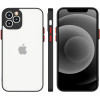 Hurtel Milky Case silicone flexible translucent case for Samsung Galaxy A22 4G black - (Milky Case Samsung A22 4G Black)