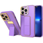 Hurtel New Kickstand Case case for iPhone 12 Pro with stand purple